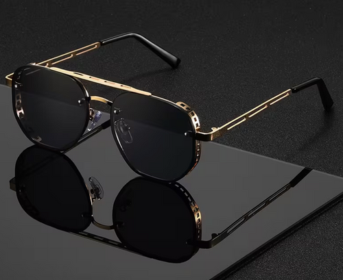 AeroLux™ Vintage Metal Sunglasses | Signature Collection