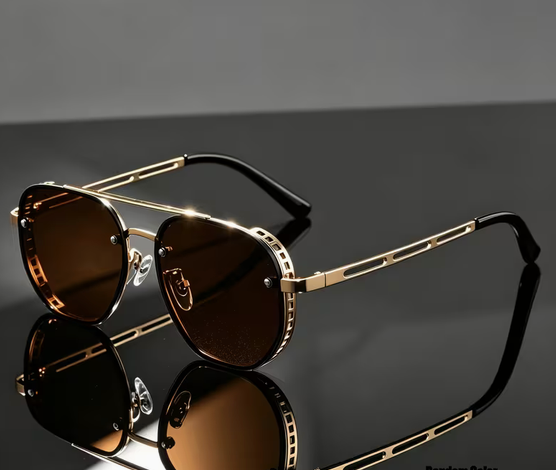 AeroLux™ Vintage Metal Sunglasses | Signature Collection