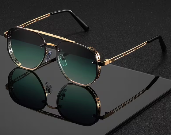 AeroLux™ Vintage Metal Sunglasses | Signature Collection