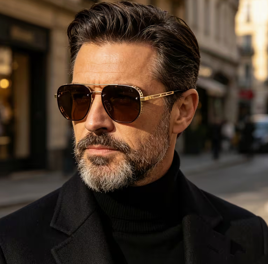 AeroLux™ Vintage Metal Sunglasses | Signature Collection