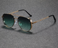 AeroLux™ Polygon Vintage Sunglasses | Urban Signature Collection